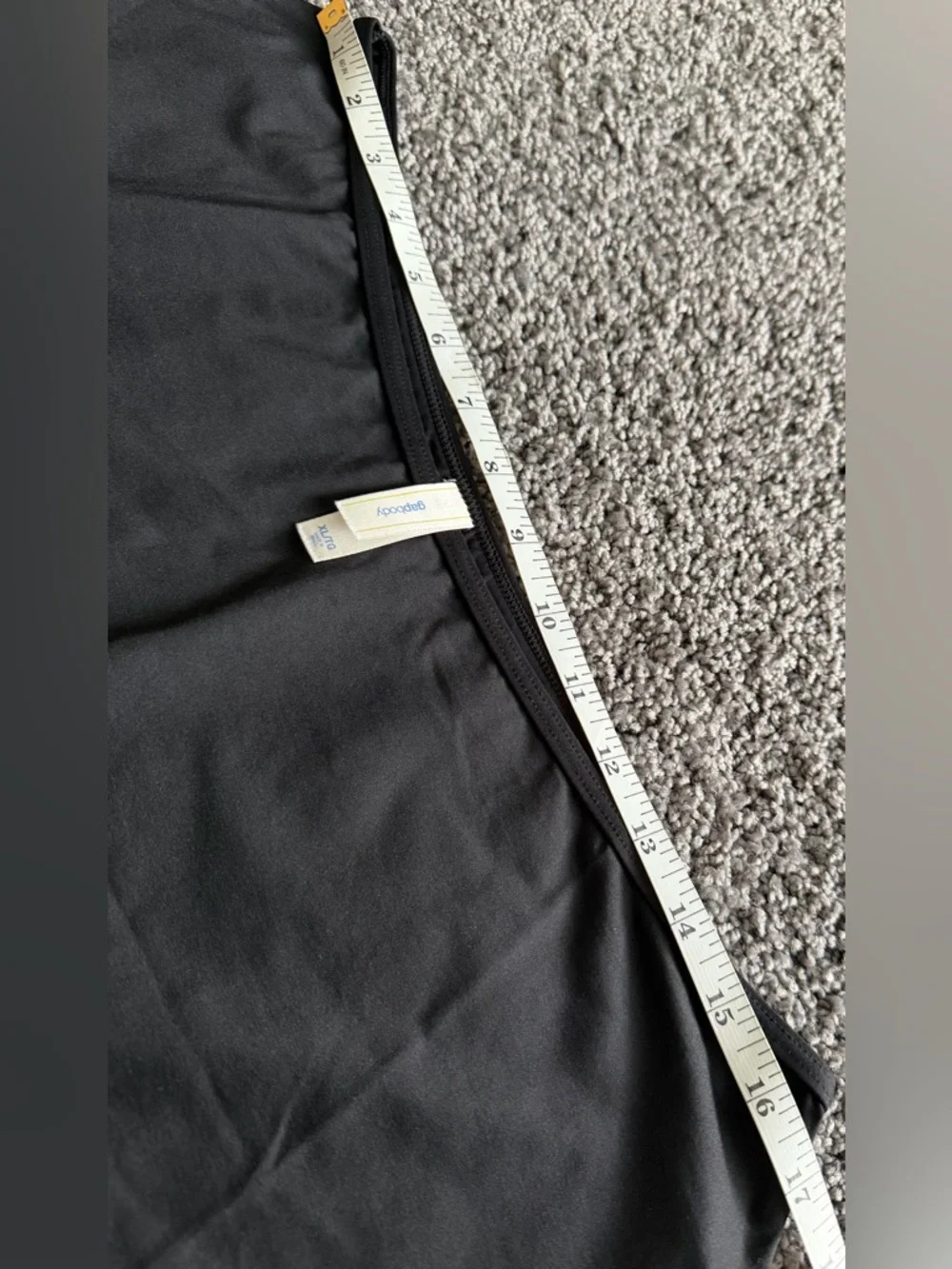 GapBody Black Swim Cover Up Skirt XL Beach Cover-Up Skort NWOT - Picture 6 of 7